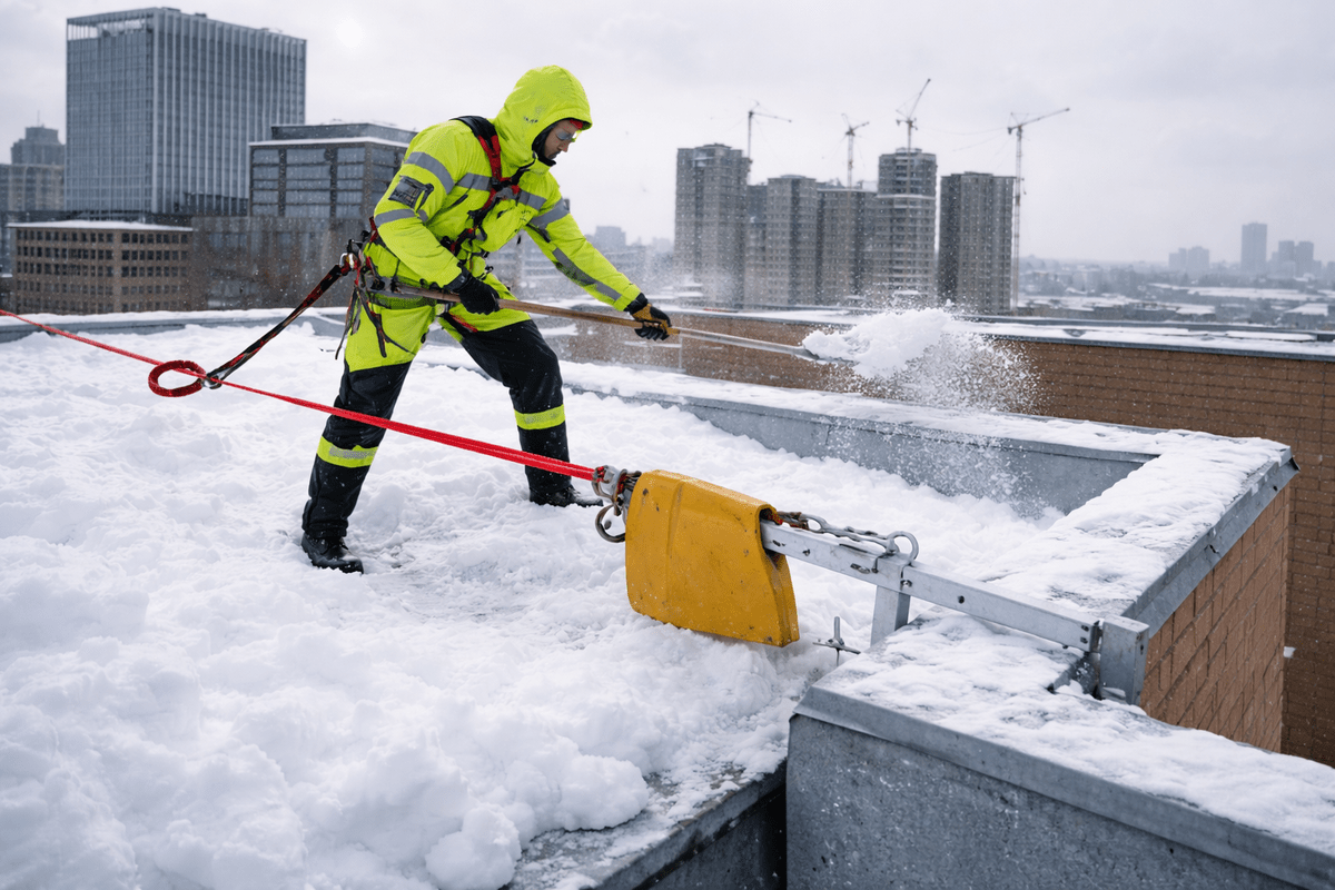 Снег и наледь на крыше, какие риски они несут
