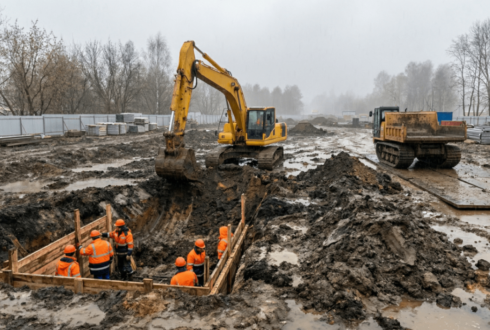 Весенние земляные работы: особенности грунта и погодных условий